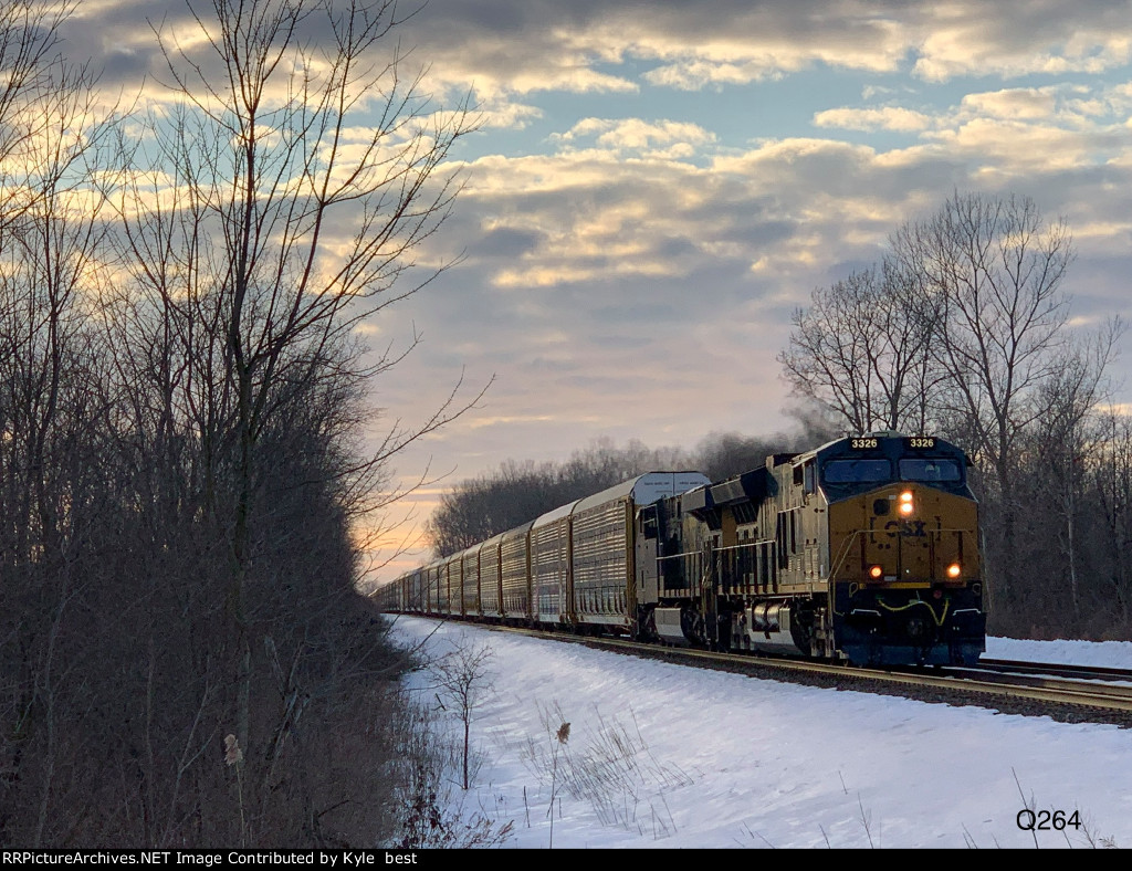 CSX 3326 on Q264